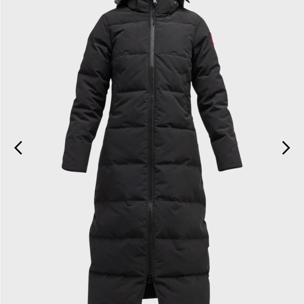 Mystique Long Paneled Parka Coat. Like brand mew, only worm a couple of times.